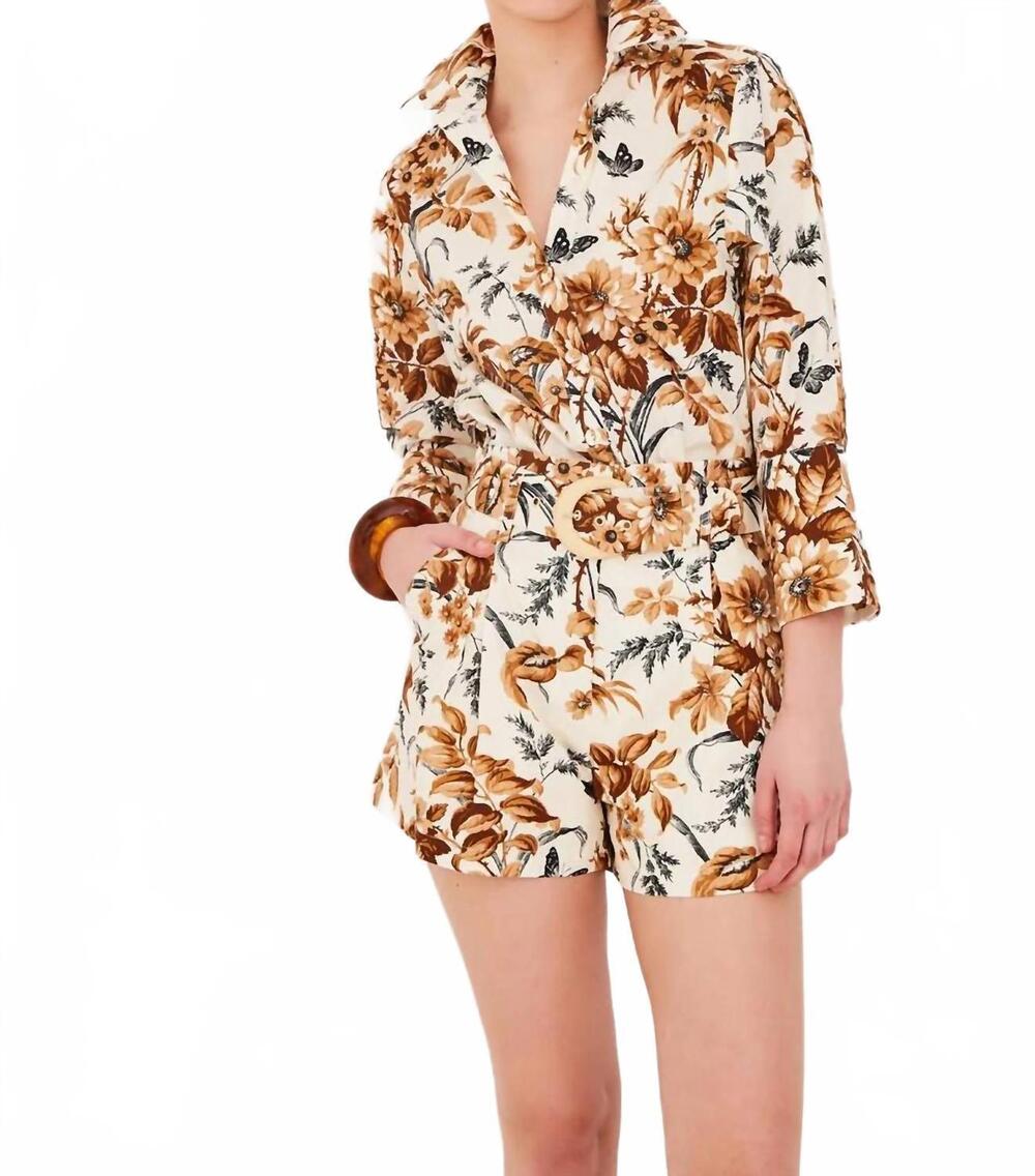 NEW CARA CARA palmer shorts in windsor egret